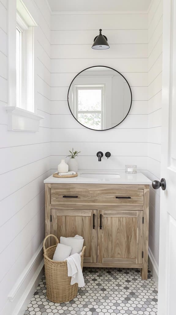 charming small bath renovation