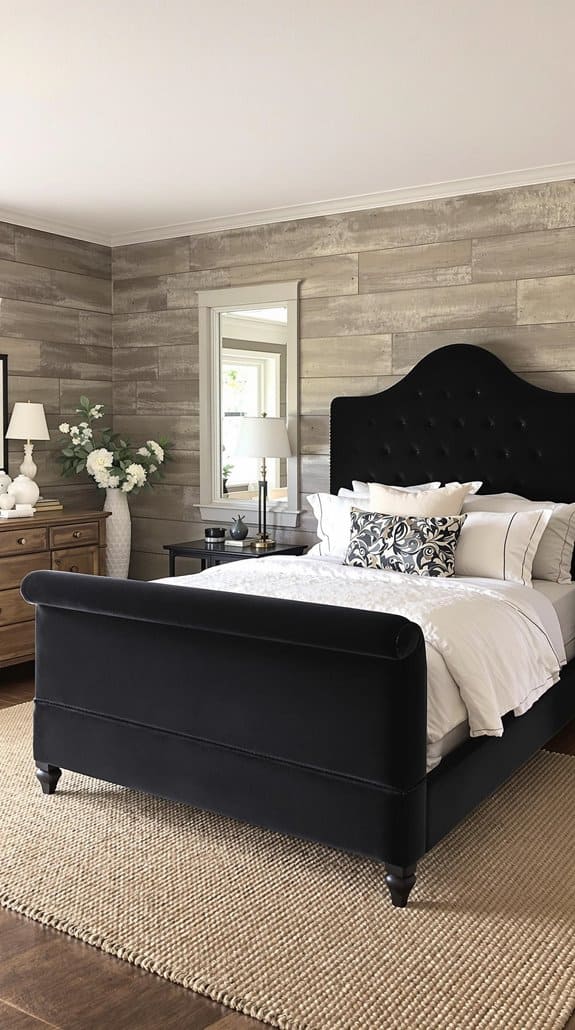 chic black farmhouse furniture