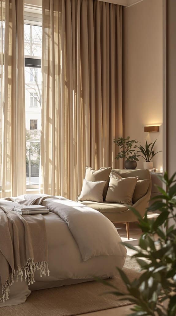 contemporary olive taupe blend