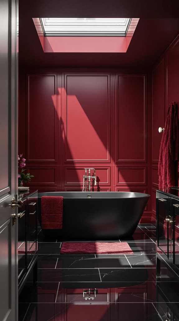 elegant dark color palette