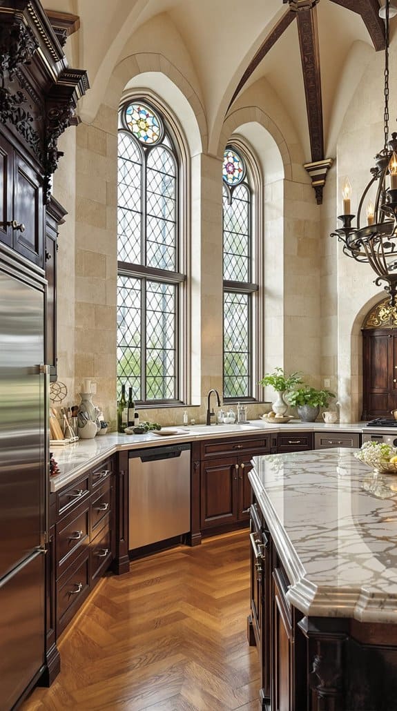gothic modern kitchen design