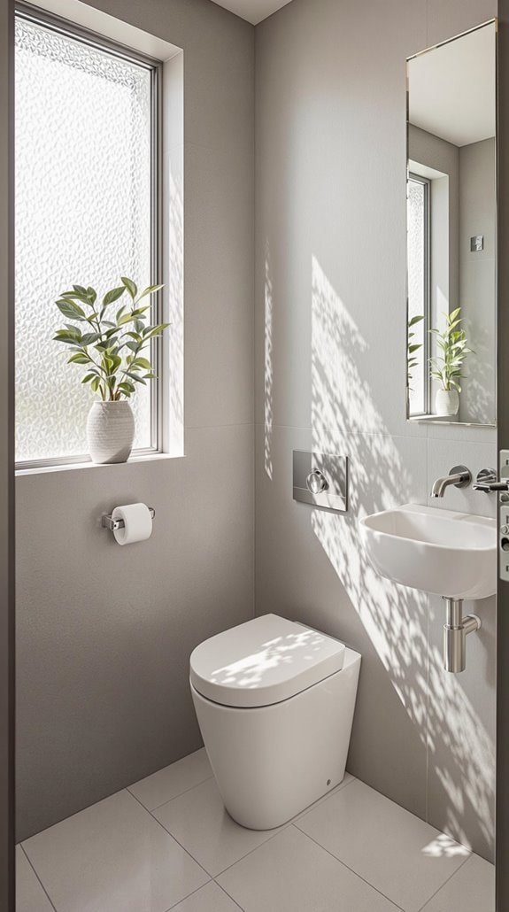 space saving toilet designs