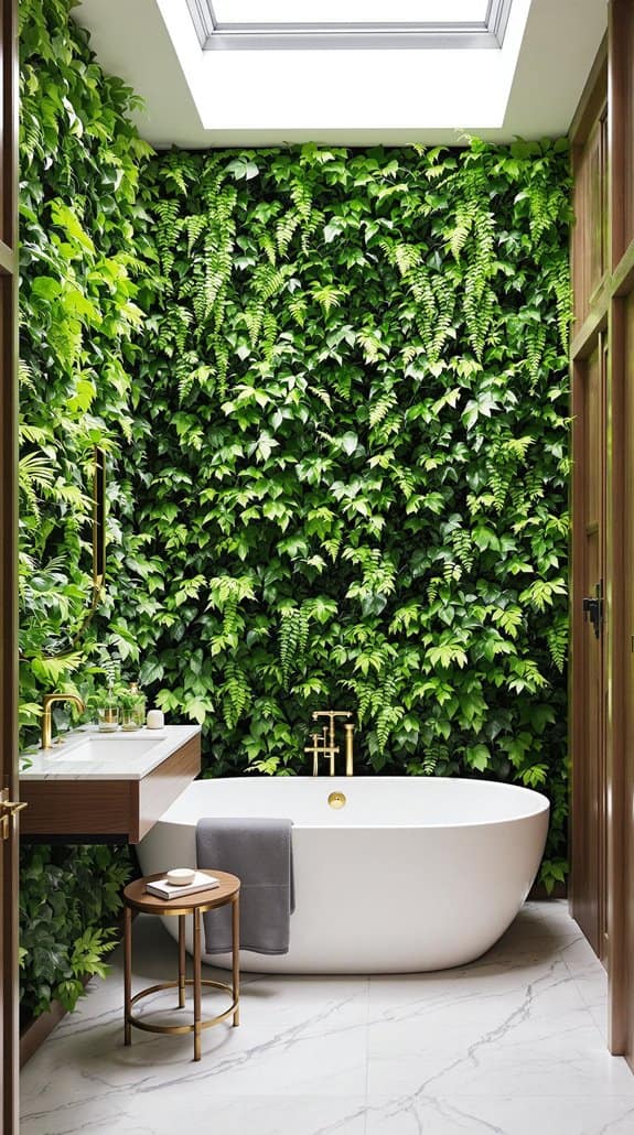 vertical garden natural beauty